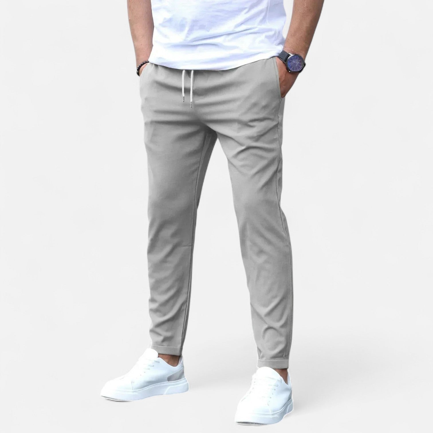 Elastische Herrenhose – Dynamischer Komfort & raffinierter Stil