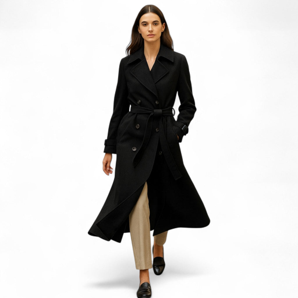 Vintage-Trenchcoat für Damen mit modernem, ikonischem Schnitt