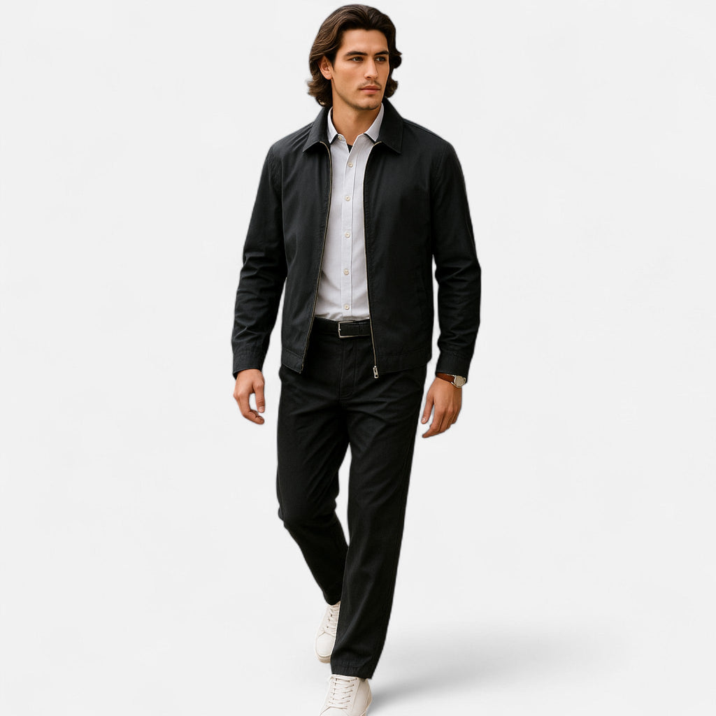 Herren Business-Jacke mit elegantem Schnitt für den Frühling