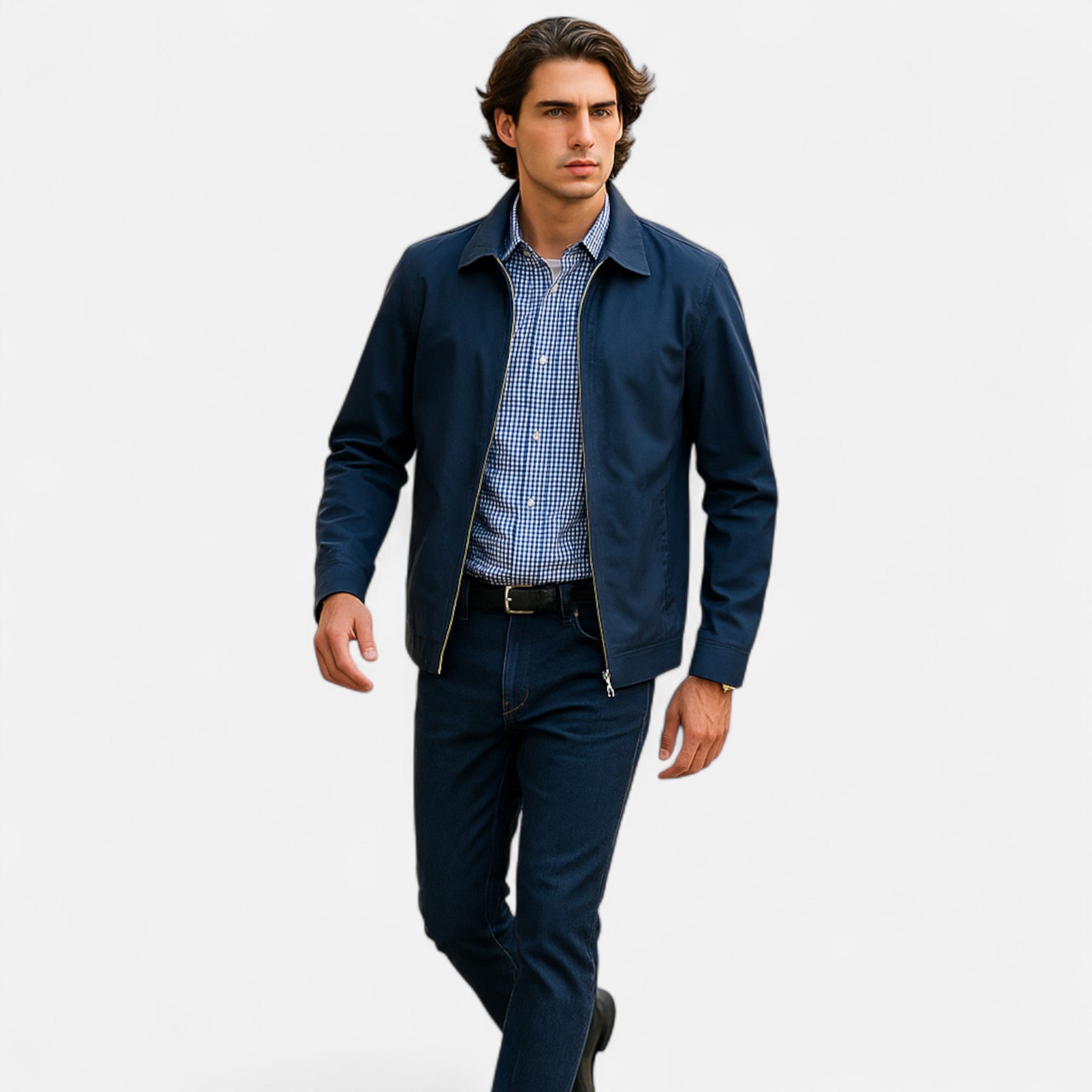 Herren Business-Jacke mit elegantem Schnitt für den Frühling