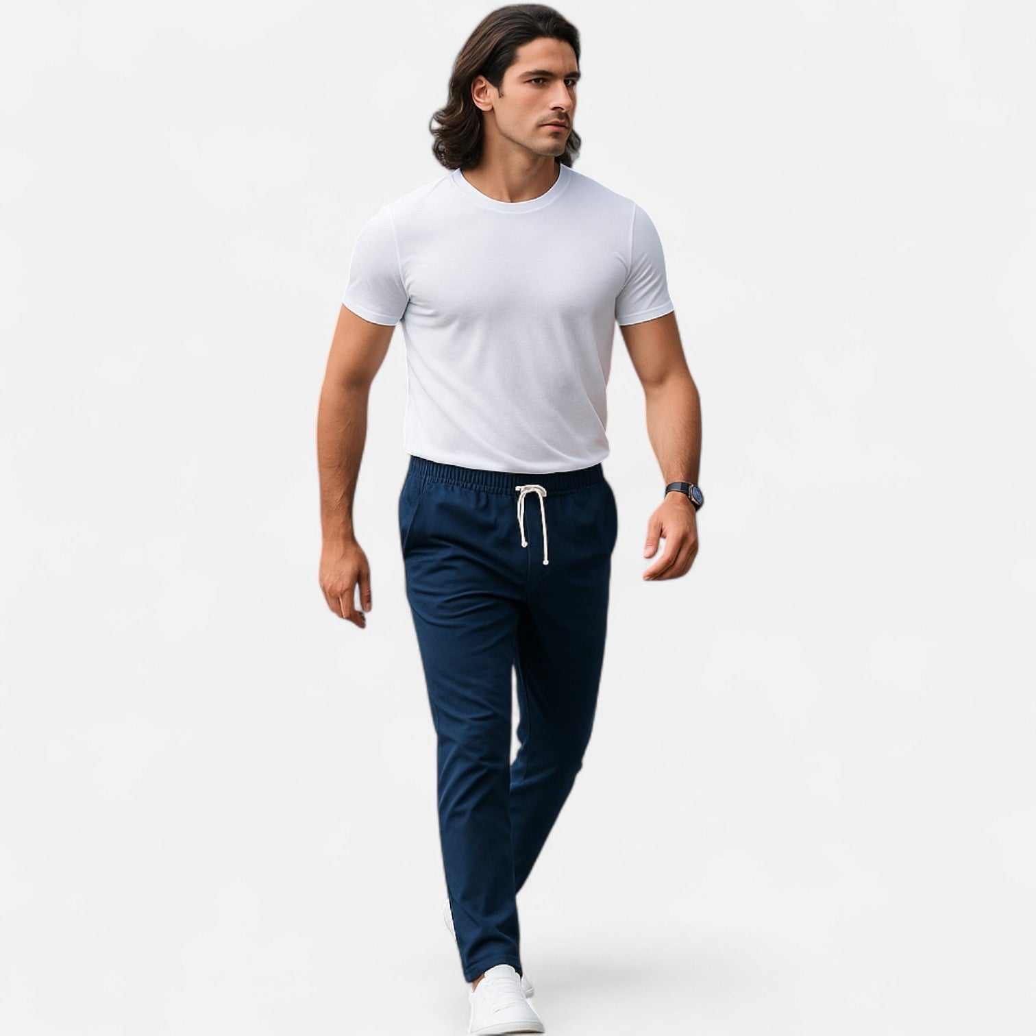 Elastische Herrenhose – Dynamischer Komfort & raffinierter Stil