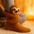 Kuschelige Winter-Hausstrümpfe – Rutschfeste Plüsch-Socken für Zuhause