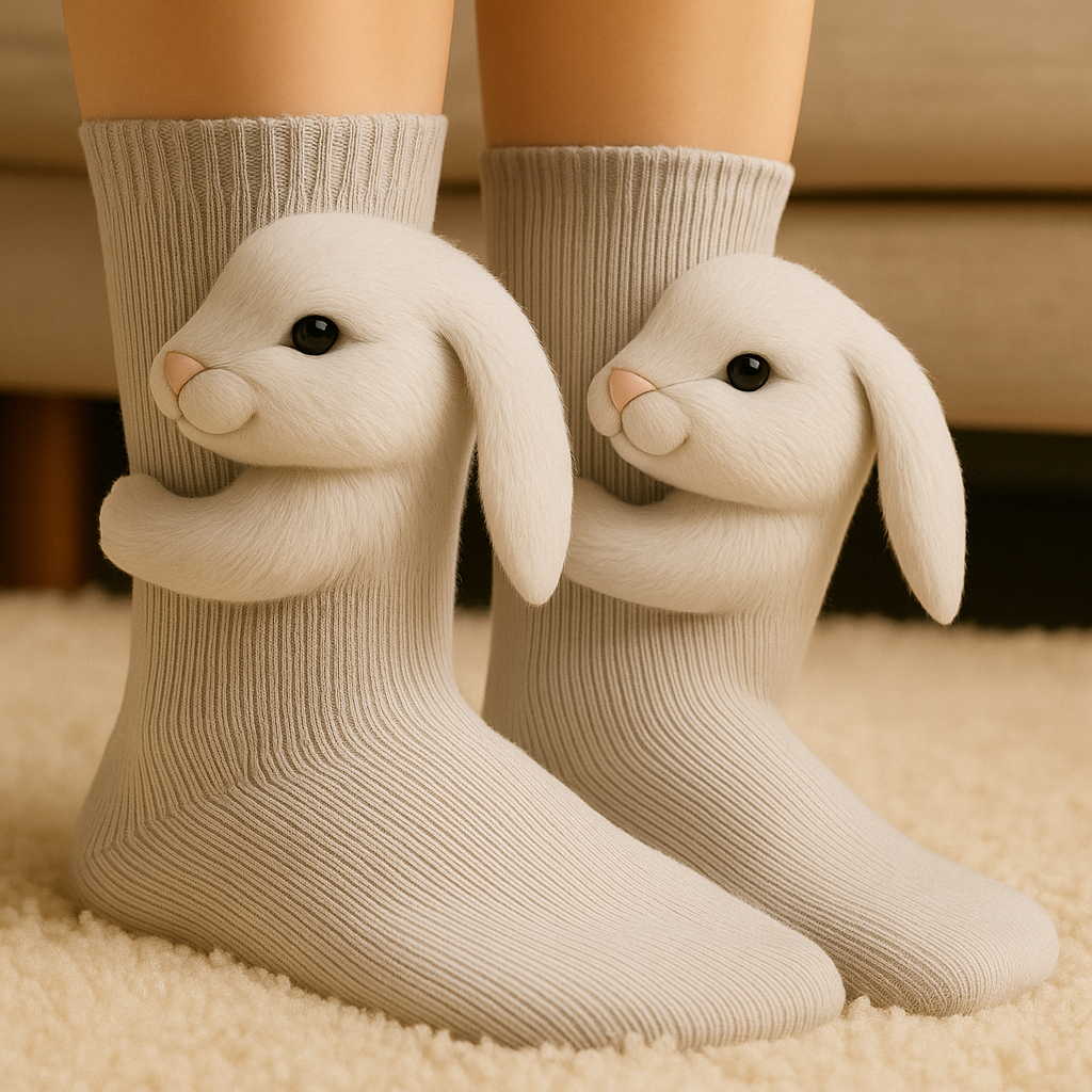 Cozy Winter House Socks – Non-Slip Plush Socks for Home