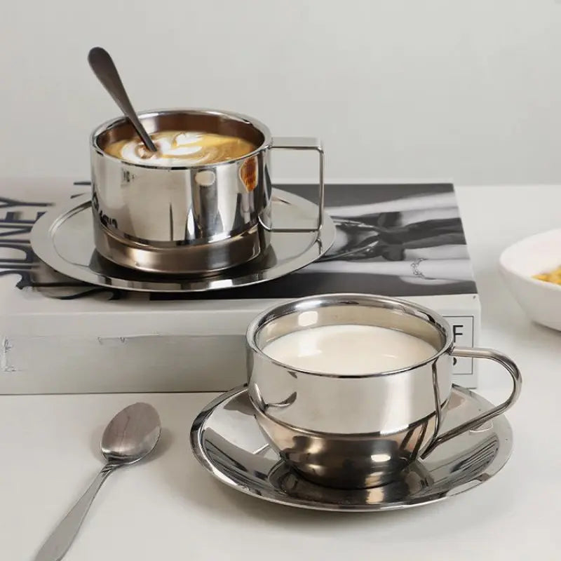 Clarke Steel Coffee Set Inovessa