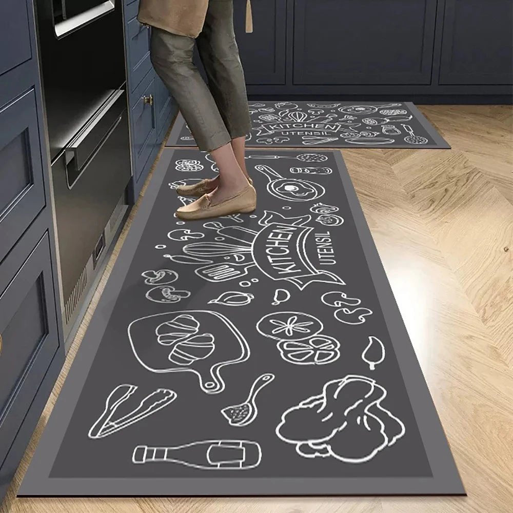 Crystal Velvet | Kitchen Floor Mat – Non-Slip, Soft & Absorbent 2