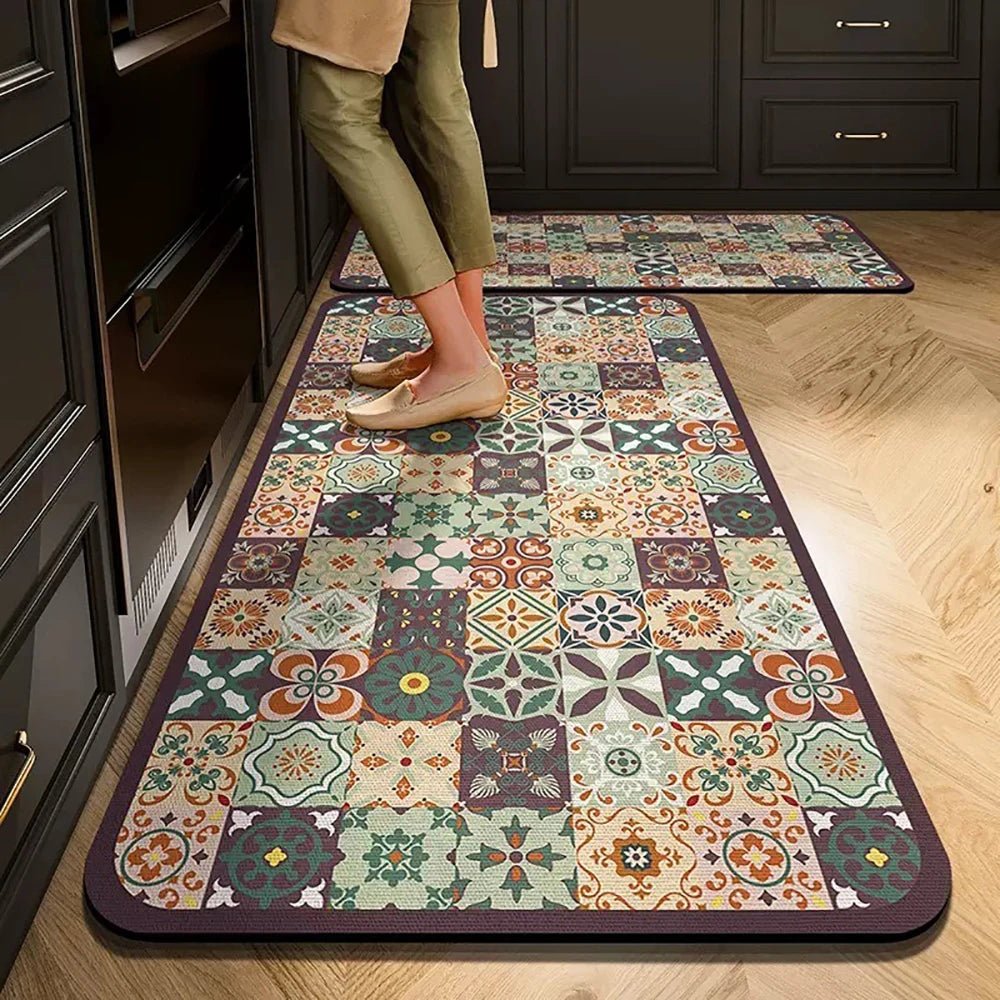 Crystal Velvet | Kitchen Floor Mat – Non-Slip, Soft & Absorbent 3