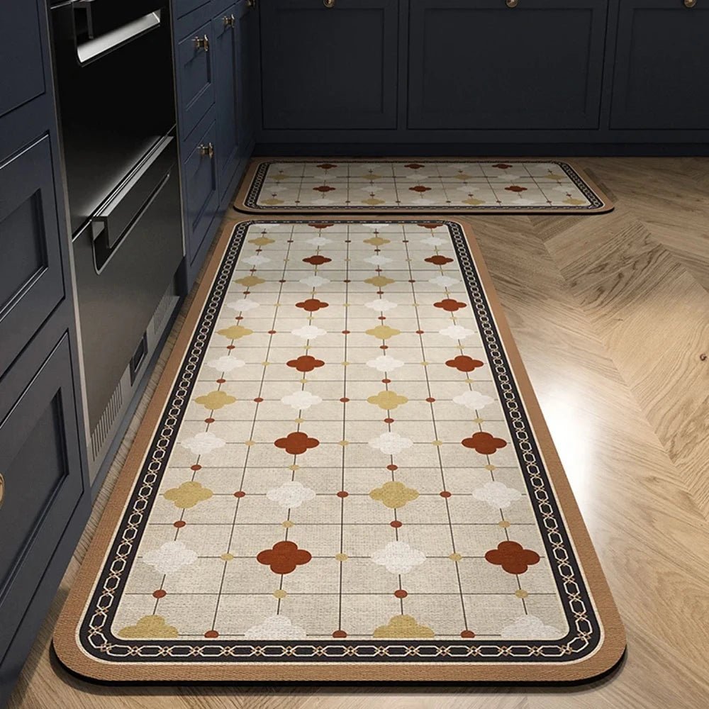 Crystal Velvet | Kitchen Floor Mat – Non-Slip, Soft & Absorbent 4