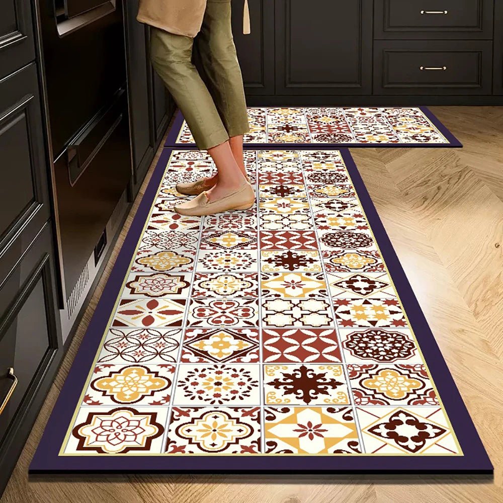 Crystal Velvet | Kitchen Floor Mat – Non-Slip, Soft & Absorbent 8