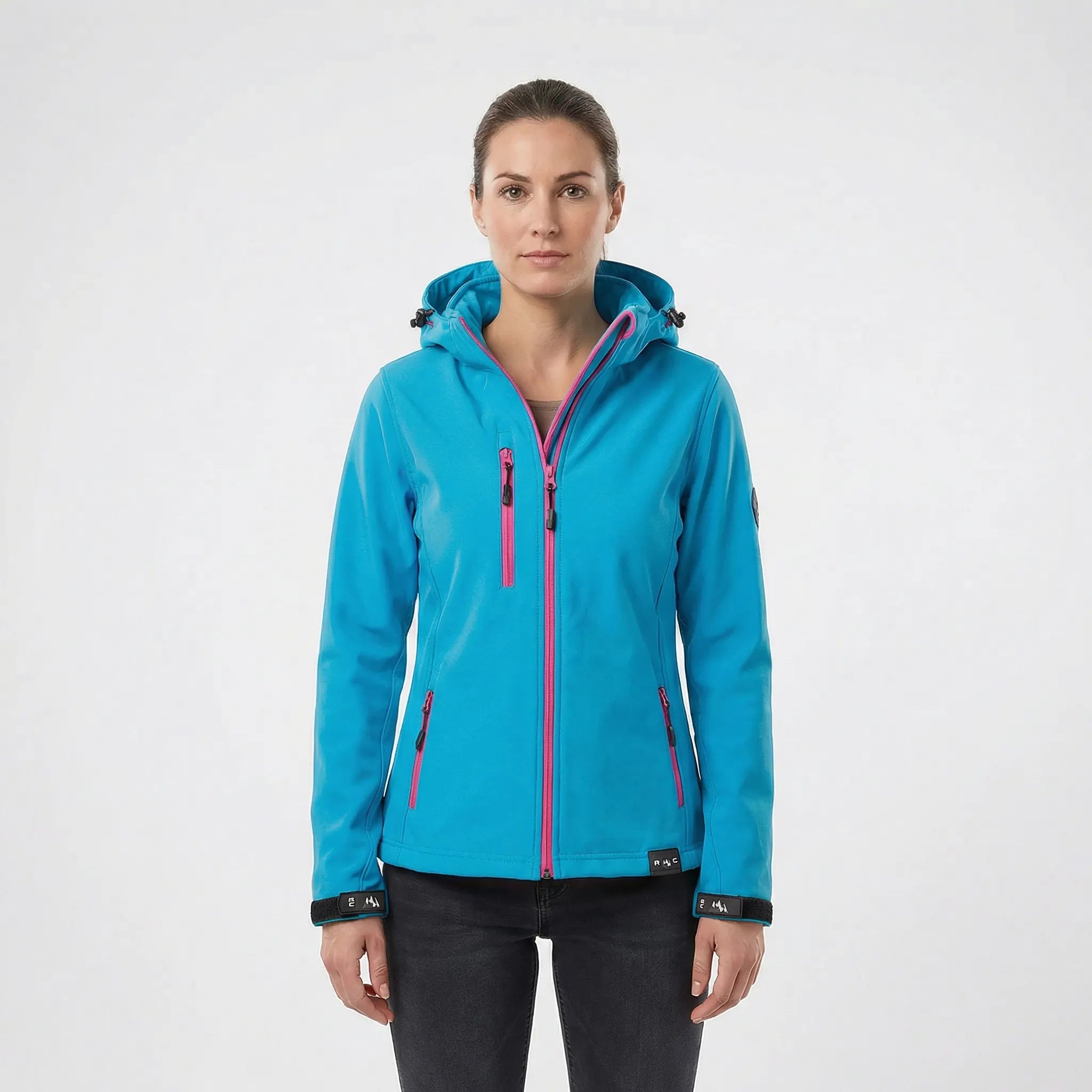 Damen Softshelljacke Mit Kapuze