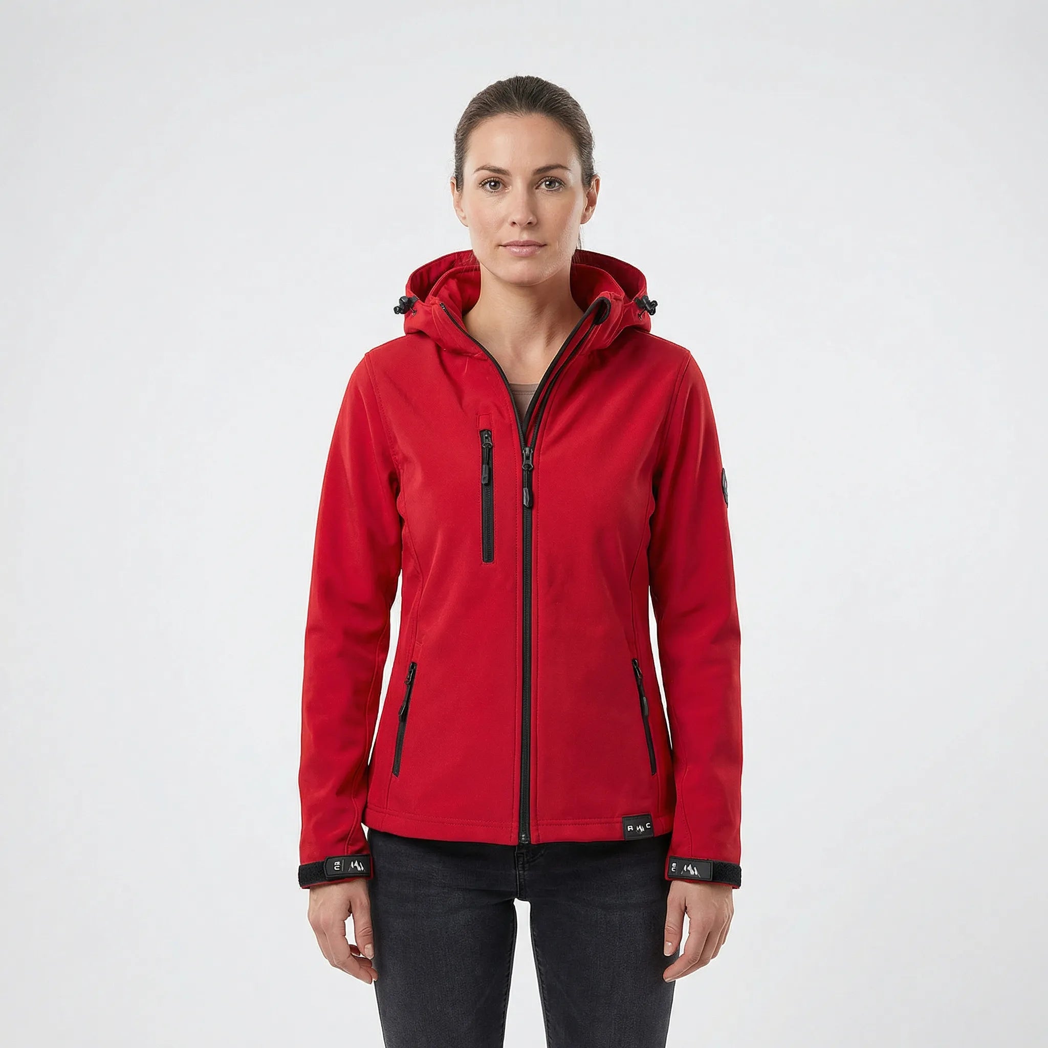Damen Softshelljacke Mit Kapuze