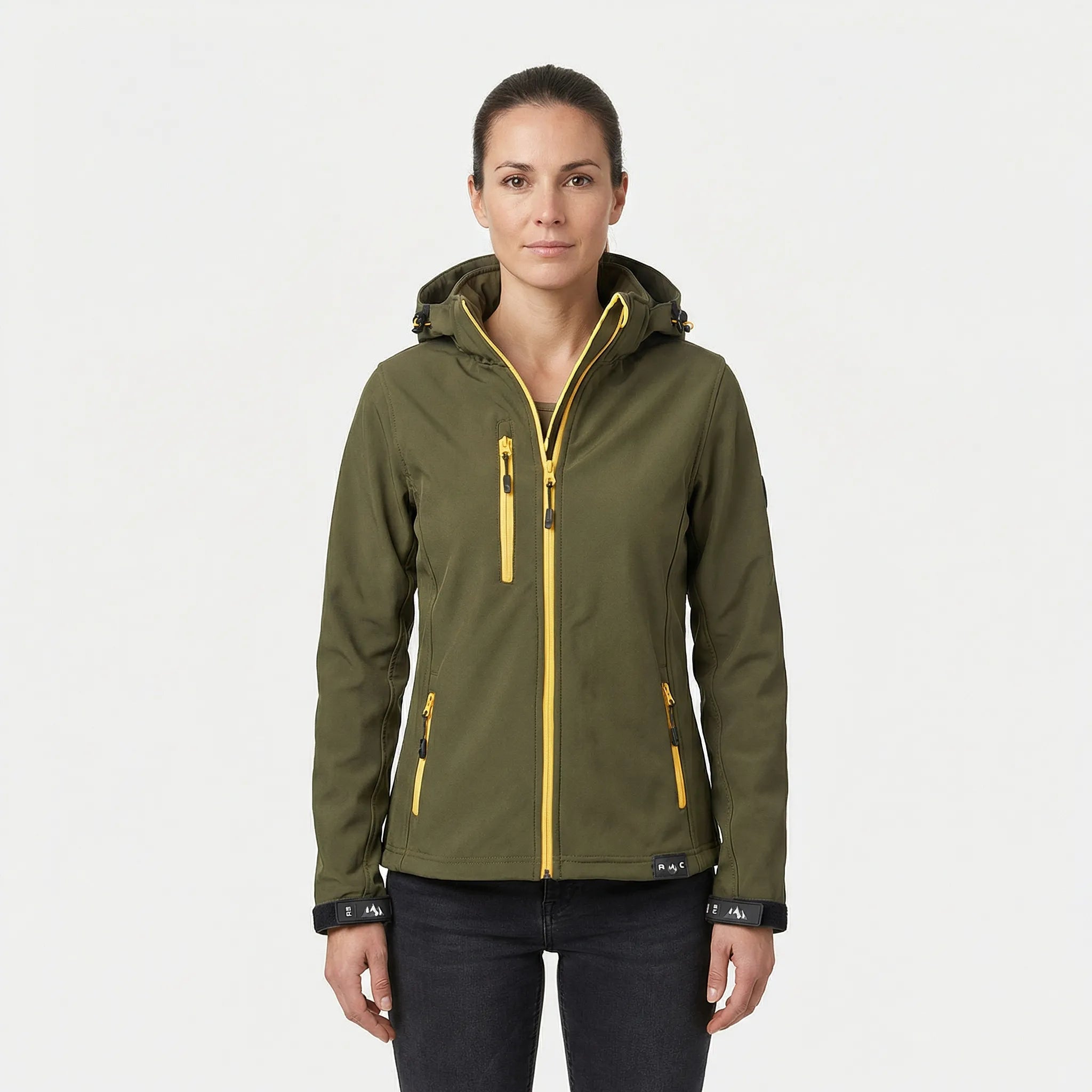 Damen Softshelljacke Mit Kapuze