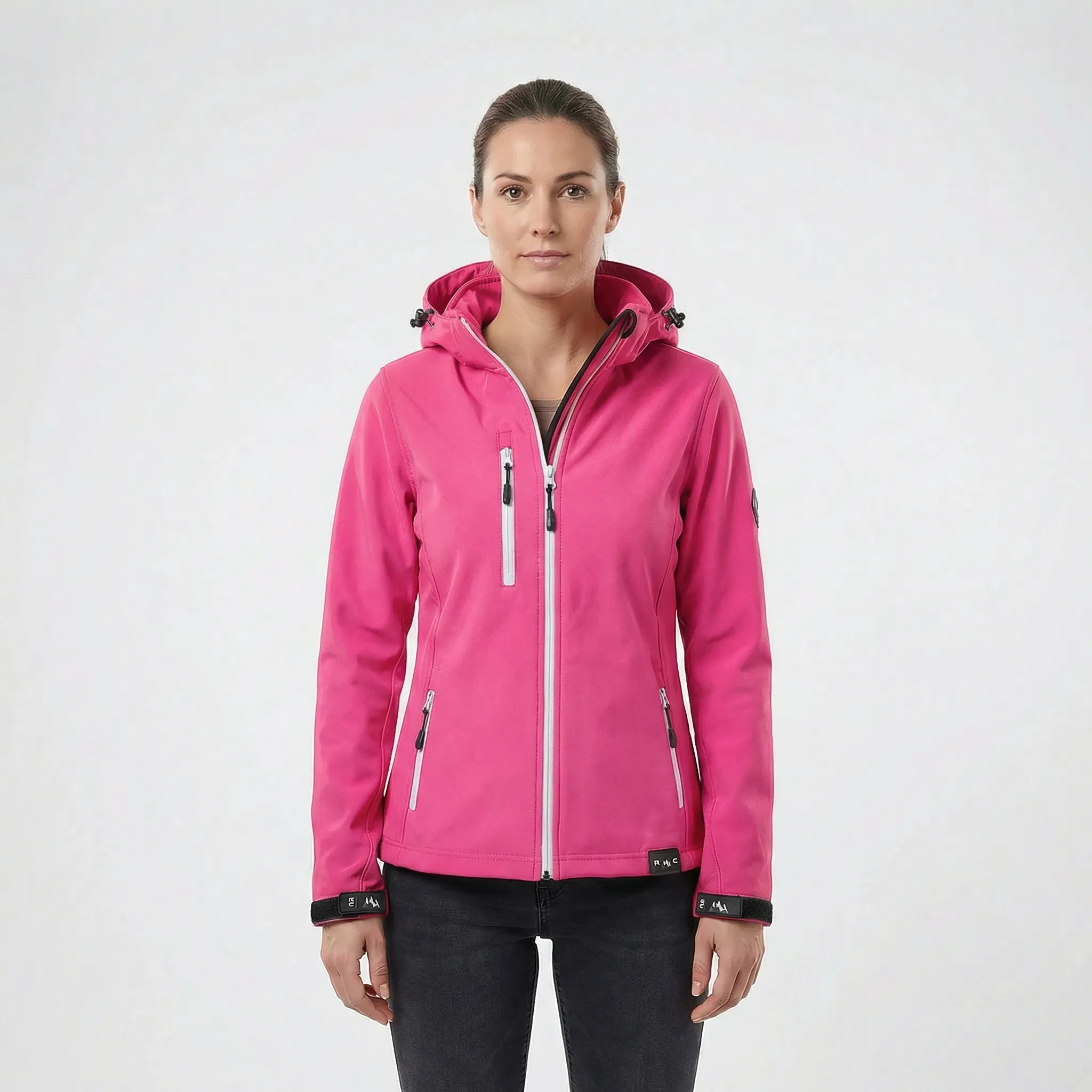 Damen Softshelljacke Mit Kapuze