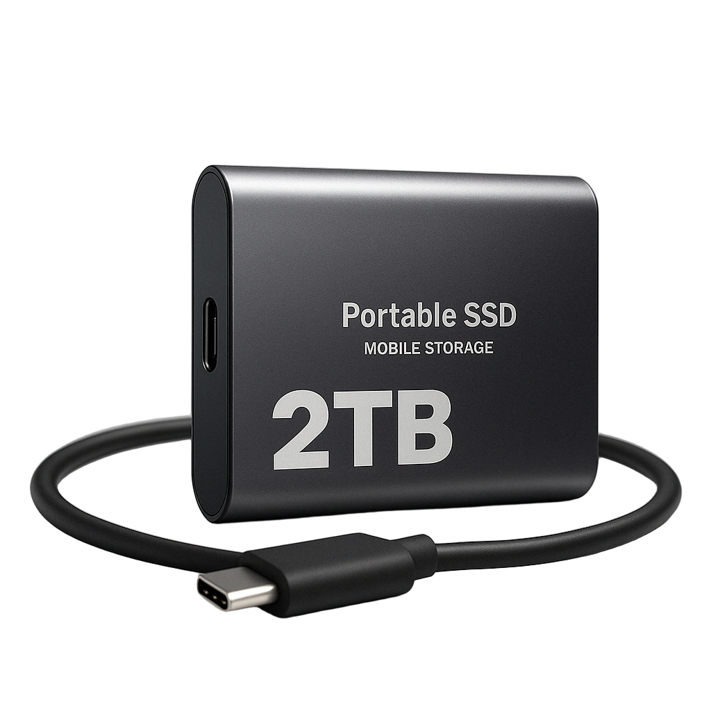 Externe SSD 2TB – Ultraschnell & Kompakt -    Zorenza