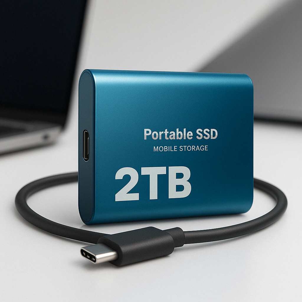 Externe SSD 2TB – Ultraschnell & Kompakt -    Zorenza