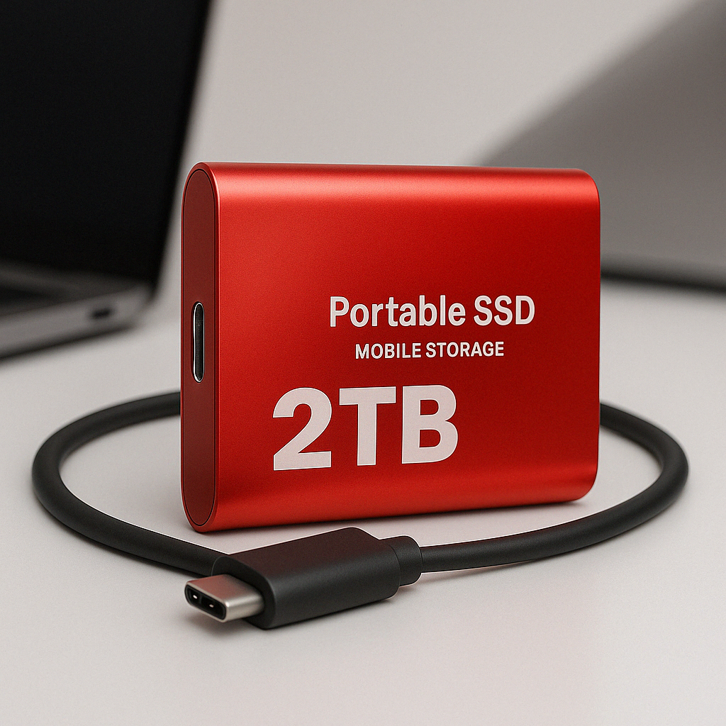 Externe SSD 2TB – Ultraschnell & Kompakt -    Zorenza
