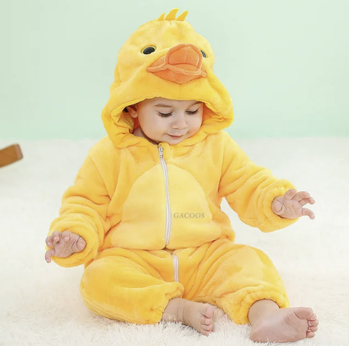 Baby-Kostüm Onesie – Weicher Tier-Onesie für Kleinkinder und Babys