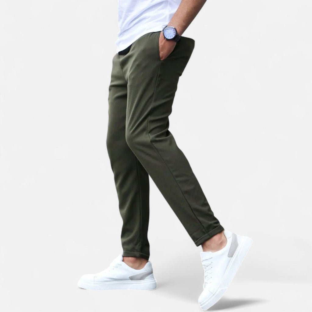 Elastische Herrenhose – Dynamischer Komfort & raffinierter Stil