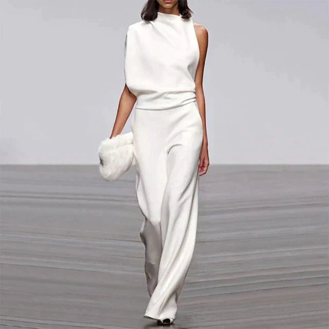 Sommer Jumpsuit für Damen | Luftiger Overall mit weitem Bein | Leichter Einteiler für Freizeit und Strand | Bequeme Passform