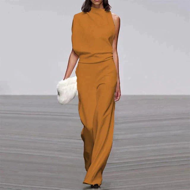 Sommer Jumpsuit für Damen | Luftiger Overall mit weitem Bein | Leichter Einteiler für Freizeit und Strand | Bequeme Passform