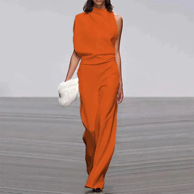 Sommer Jumpsuit für Damen | Luftiger Overall mit weitem Bein | Leichter Einteiler für Freizeit und Strand | Bequeme Passform