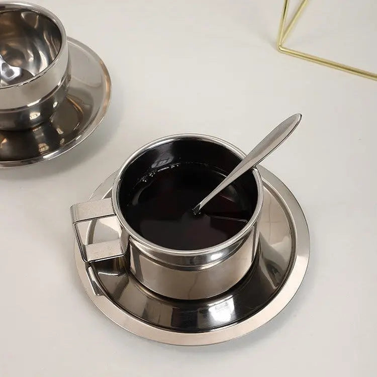 Clarke Steel Coffee Set Inovessa
