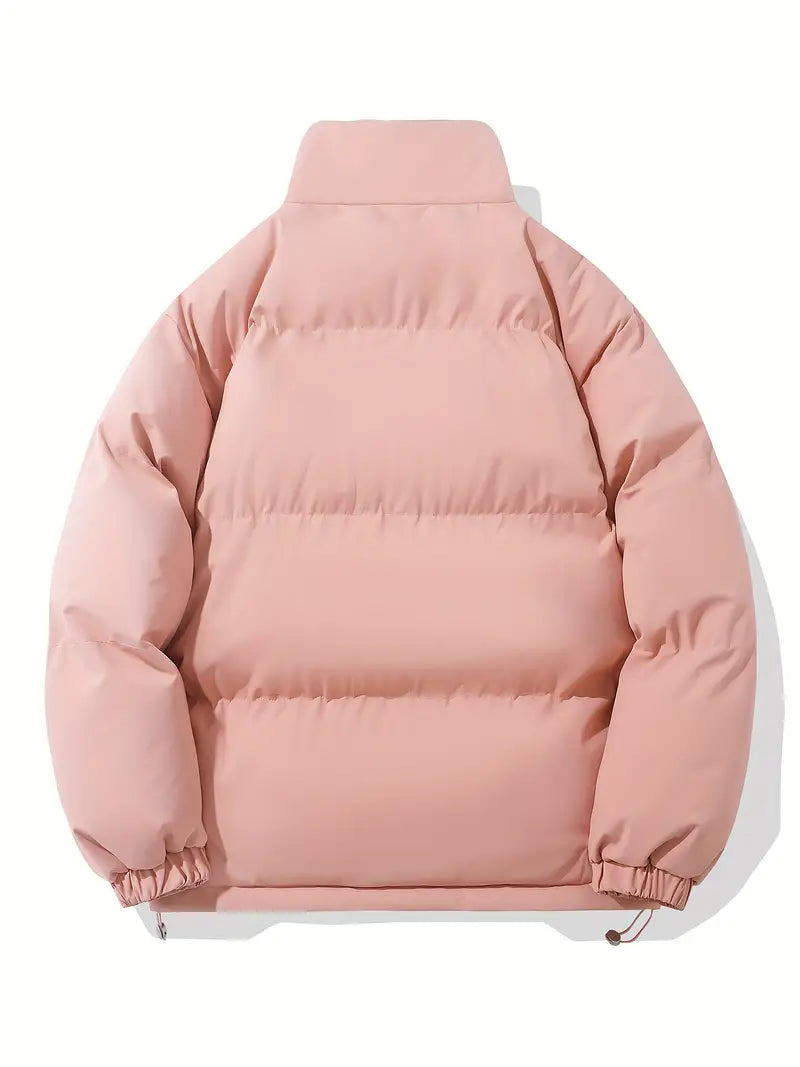 Warme Daunenjacke mit Kapuze für Herren | Wintermantel im klassischen Design
