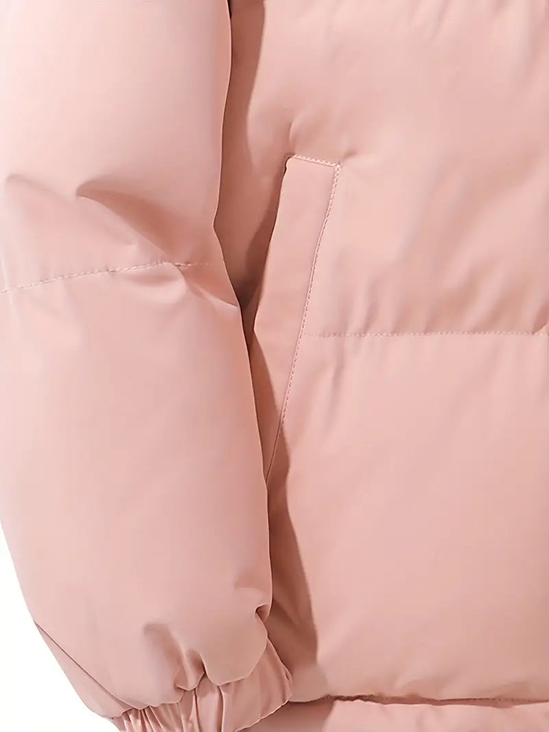 Warme Daunenjacke mit Kapuze für Herren | Wintermantel im klassischen Design