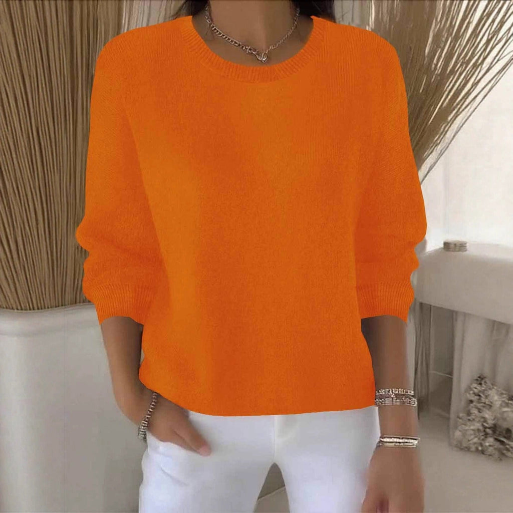 Eleganter und bequemer Damen-Strickpullover für den Alltag