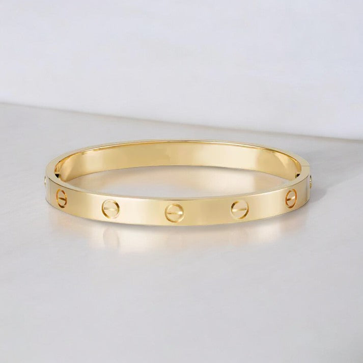 NOUVEAU RICHE Luxusarmband Klassisches Und Modernes Design In Verschiedenen Größen Gold