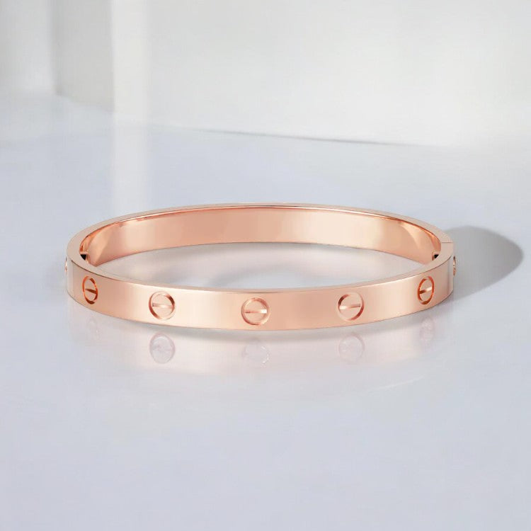 NOUVEAU RICHE Luxusarmband Klassisches Und Modernes Design In Verschiedenen Größen Roségold