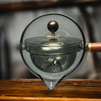 Everly Glass Rotating Teapot Inovessa