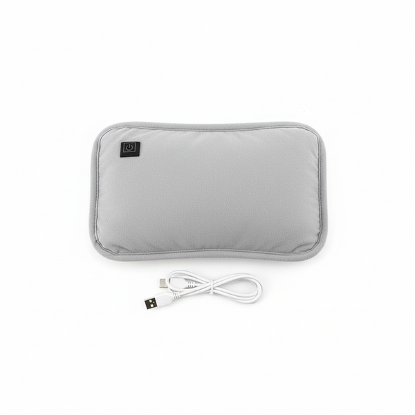 Portable Graphene Heating Pad | USB Rechargeable | 3 Temperature Levels | Ergonomic Hand & Belly Warmer | Includes Intelligent Auto Shut-Off