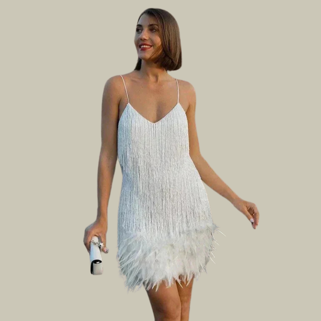 Luxuriöses Mini-Abendkleid für besondere Anlässe