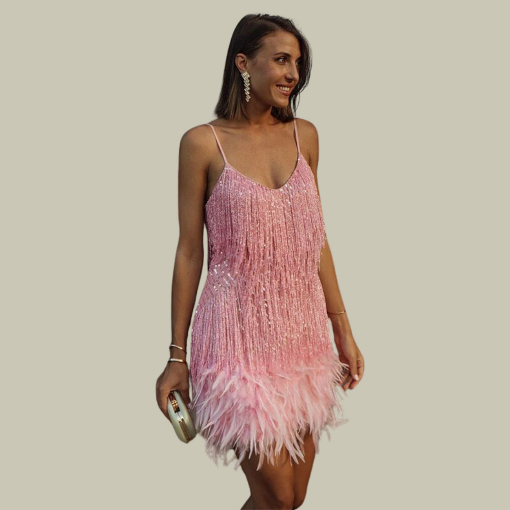 Luxuriöses Mini-Abendkleid für besondere Anlässe