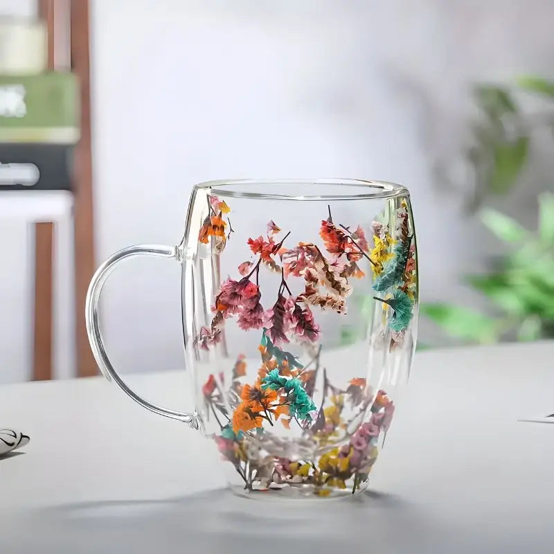 FloralGlow Glass - Mug Inovessa