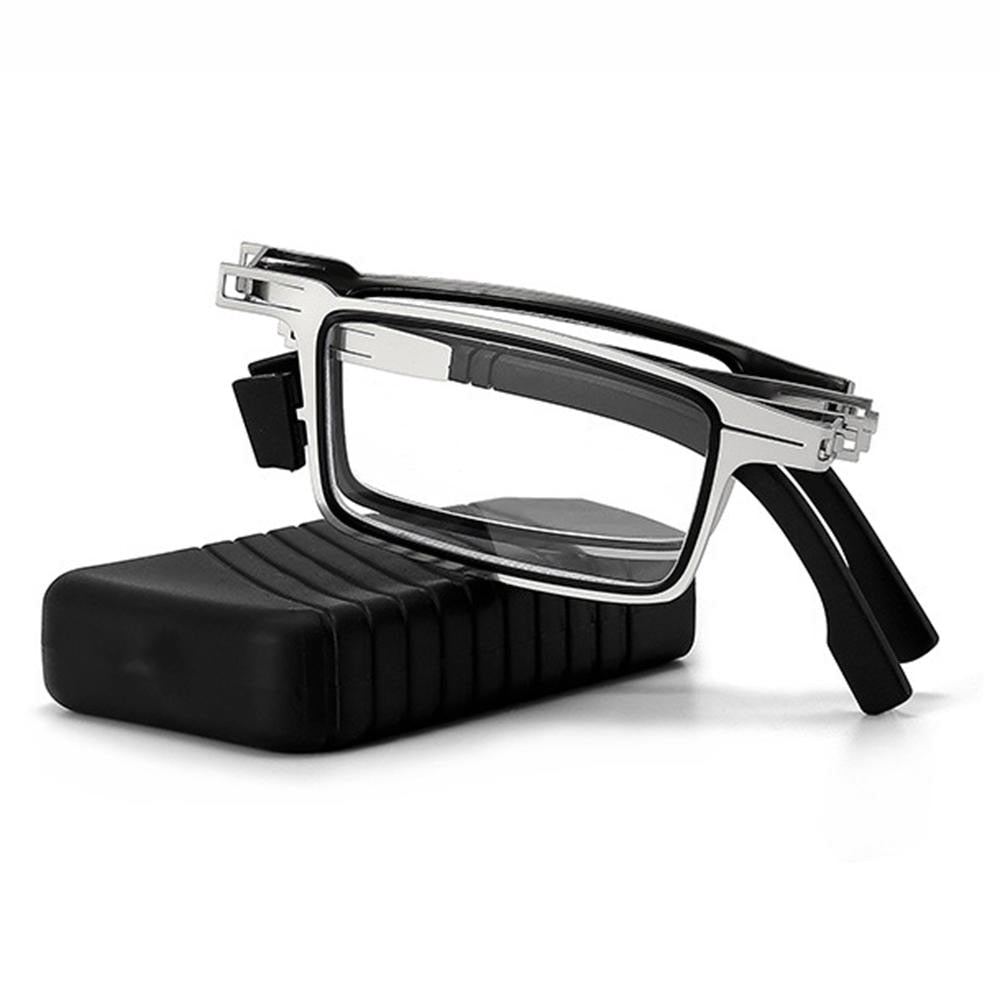 FOLDOX - Foldable Reading Glasses with Scratch-Resistant Lenses and Compact Case
