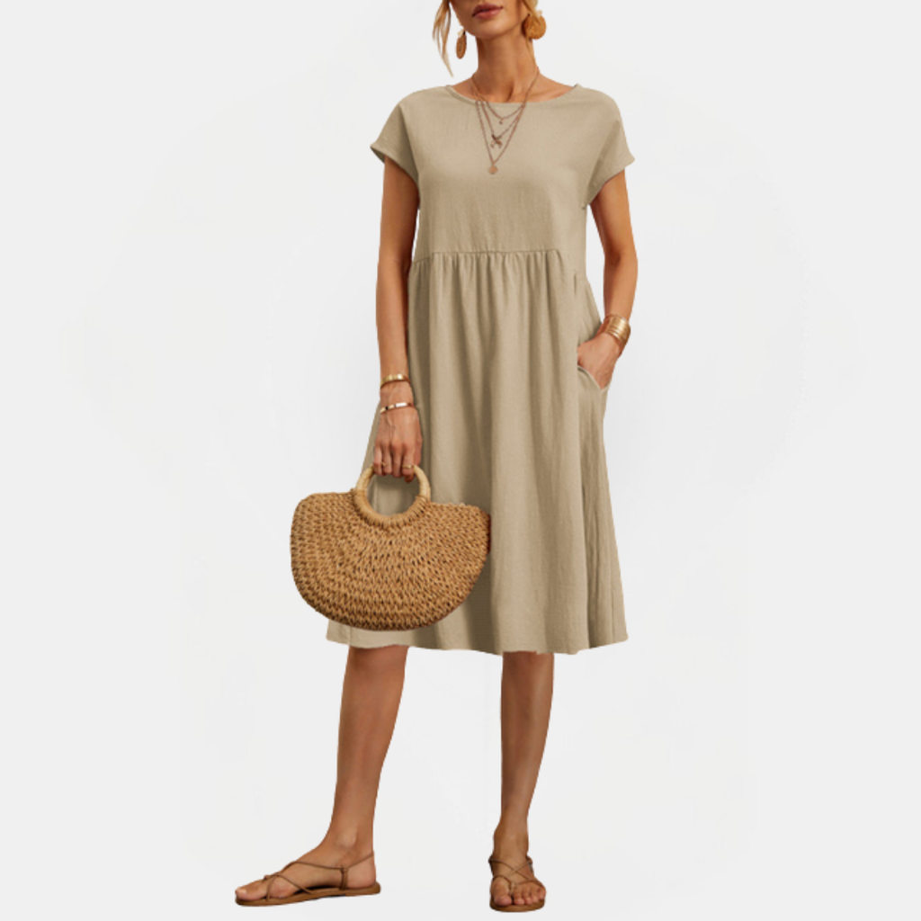Midi summer dress for women