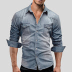 Denimbluse für Damen mit modernem Schnitt und stilvollem Alltagslook