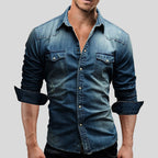Denimbluse für Damen mit modernem Schnitt und stilvollem Alltagslook