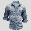 Denimbluse für Damen mit modernem Schnitt und stilvollem Alltagslook