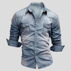 Denimbluse für Damen mit modernem Schnitt und stilvollem Alltagslook