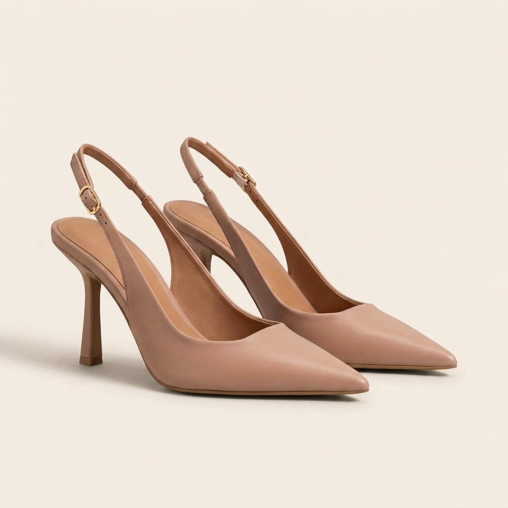 Orthopädische Schuhe Damen | Bequeme Halbschuhe mit kleinem Absatz & gepolsterter Innensohle für Büro und den Alltag