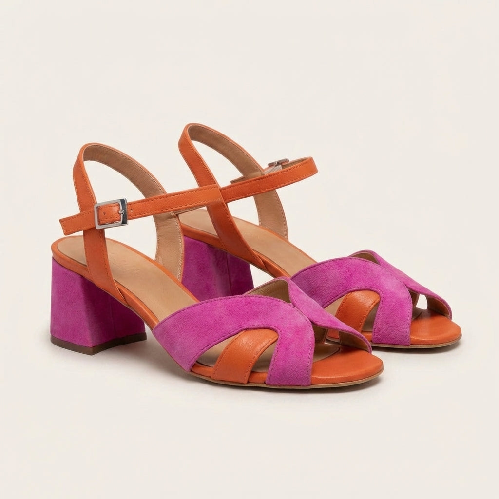 Damen Keilsandaletten Orthopädisch | Bequeme Sandalen mit Keilabsatz und gepolsterter Sohle für stabilen Halt im Alltag