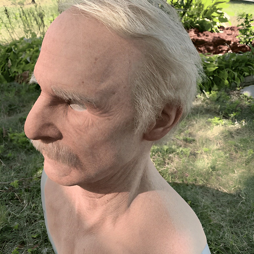 Realistische Maske & Kopfbedeckung