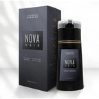 NOUVEAU RICHE Haarfärbe Shampoo Schnelle 10 Minuten Ergebnis Ohne Schäden Schwarz (200ml)