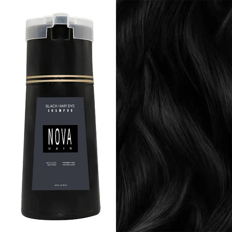 NOUVEAU RICHE Haarfärbe Shampoo Schnelle 10 Minuten Ergebnis Ohne Schäden