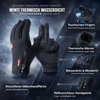 Heated Winter Gloves – Waterproof & Touchscreen Compatible
