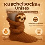 Kuschelige Winter-Hausstrümpfe – Rutschfeste Plüsch-Socken für Zuhause