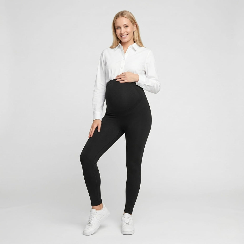 Leggings gravidanza con fascia