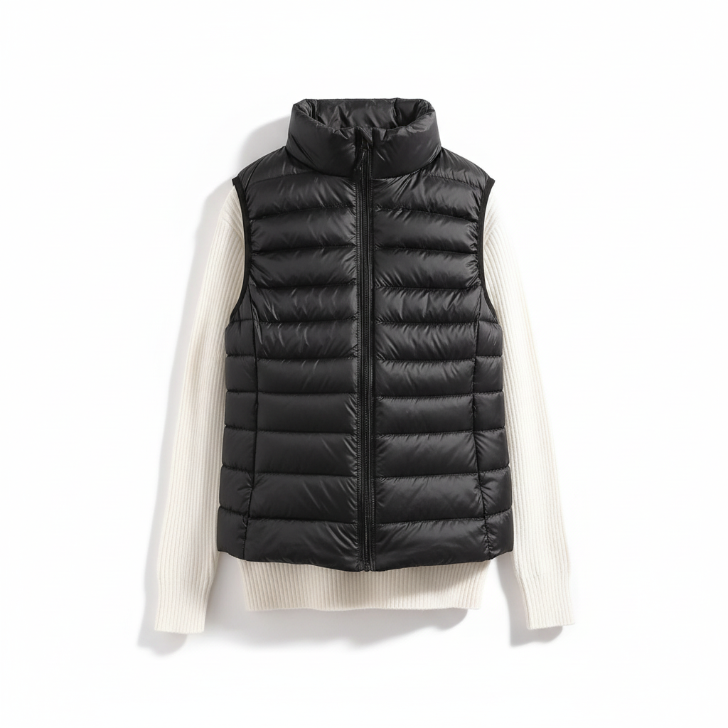 NOUVEAU RICHE Ultraleichte Daunenweste Damen Warme Leichte Schicht